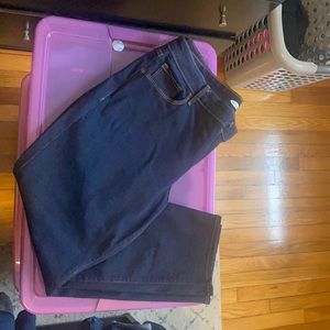 NWOT Dark wash Old Navy Power Slim Straight jean